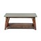 Alaterre Furniture Brookside 40"W Wood with Concrete-Coating Entryway Coat Hook and Bench AWBS042470 - alternate 3